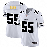 Nike Steelers 55 Devin Bush White Team Logos Fashion Vapor Limited Jersey Dyin,baseball caps,new era cap wholesale,wholesale hats